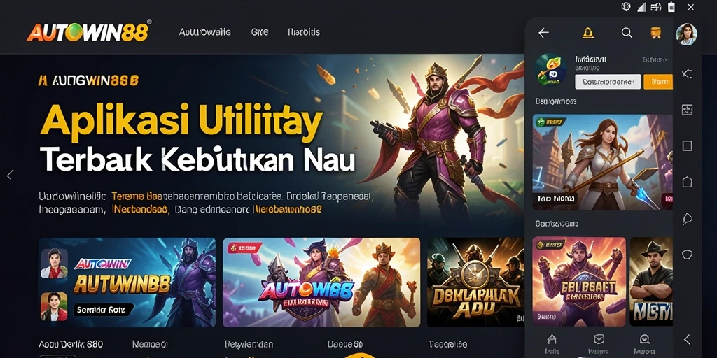 Tampilan antarmuka AUTOWIN88 yang intuitif dan mudah digunakan.