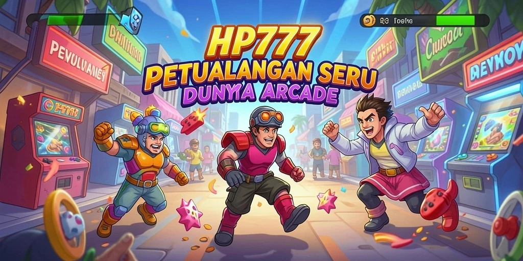 Tangkapan layar permainan HP777 menampilkan aksi seru dalam dunia arcade.