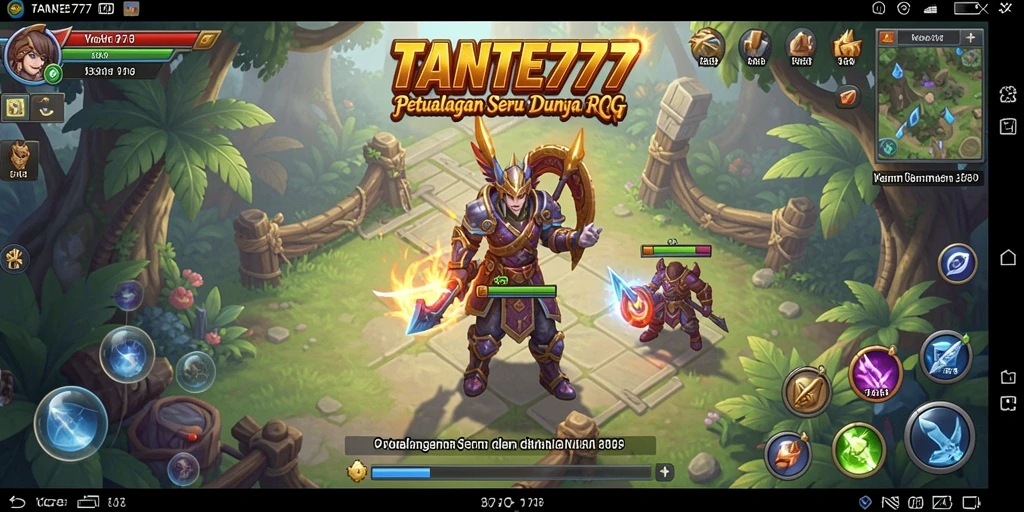 Gameplay RPG seru dengan karakter unik dan tantangan petualangan.