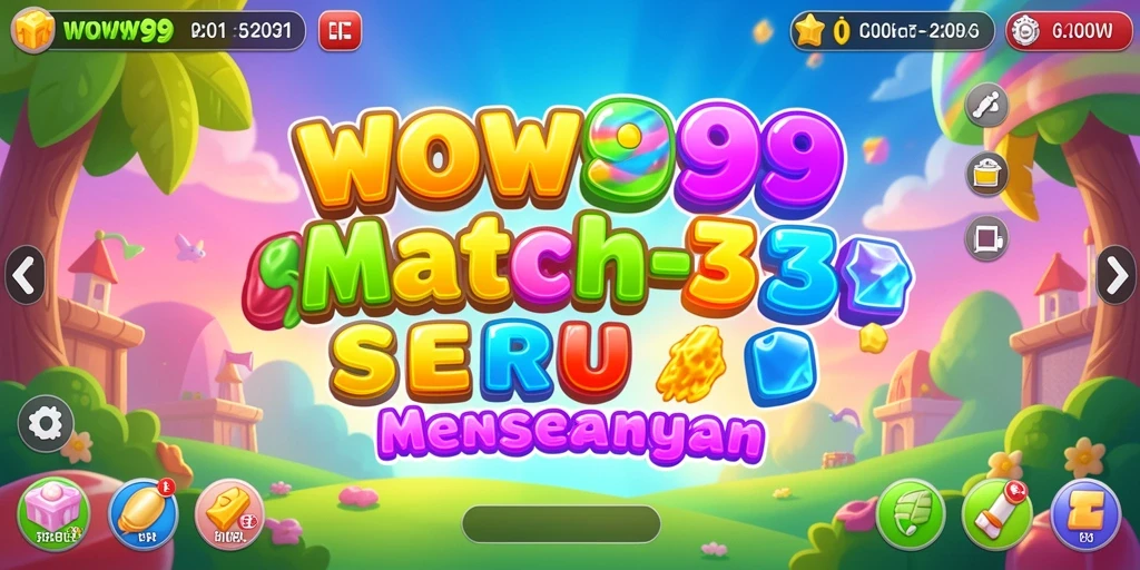 Tampilan gameplay seru di WOW99 dengan grafis menarik.